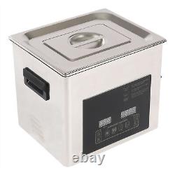 10L Ultrasonic Washing Machine Dental Lab Instruments Cleaningwith Heater Timer