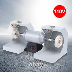 110V Polisher Polishing Machine Dental Lab Lathe Bench Buffing Grinder Jewelry