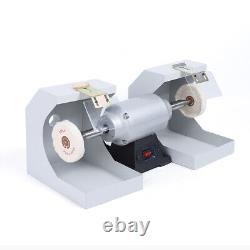 110V Polisher Polishing Machine Dental Lab Lathe Bench Buffing Grinder Jewelry