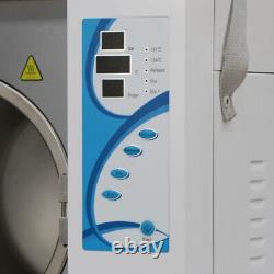 18L Dental Lab Autoclave Sterilizer Machine Medical Steam Sterilization Drying