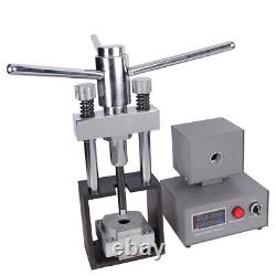 400W Manual Dental Lab Molding Flexible Denture Injection Hot Press Machine 110V