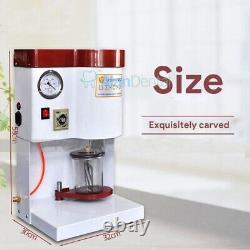 500ML Dental Lab Vacuum Mixer Negative Pressure Mixer Gypsum Mixing Machine