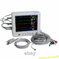 8 Portable Multi-parameter Vital Signs Monitor Patient Monitor ICU CCU Machine