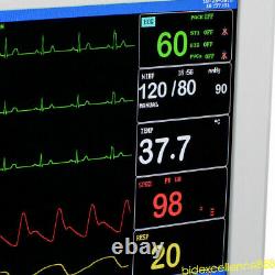 8 Portable Multi-parameter Vital Signs Monitor Patient Monitor ICU CCU Machine