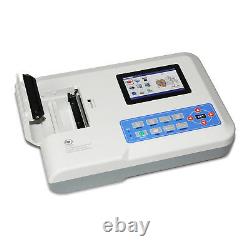 CONTEC 3-channel 12 LEAD color ECG EKG machine w PC software Electrocardiograph