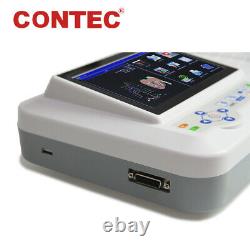 CONTEC ECG600G 6-Channel 12-lead ECG/EKG Machine Touch Electrocardiograph, Printe