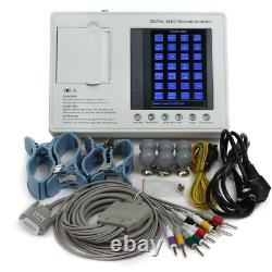 Carejoy 12-lead 3-channel Electrocardiograph ECG EKG Machine+interpretation