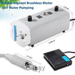 Dental Brushless Motor Self Water Pumping Irrigation Surgical machine 110/220V