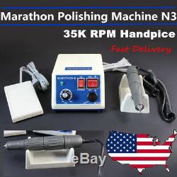 Dental Electric Micromotor MARATHON Polishing machine+Lab 35000 RPM Handpiece