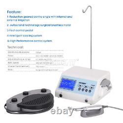 Dental Implant Motor Brushless Surgical Machine +Handpiece/Rolling Tool Cart Lab