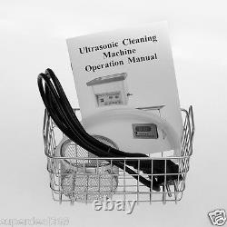 Dental Lab 5L Digital Ultrasonic Handpiece Cleaning Cleaner Machine B5
