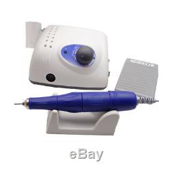 Dental Lab Electric Micro Motor Drill Handpiece 35krpm Machine + 30 Burs 2.35mm