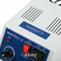 Dental Lab Electric Motor &Marathon Micromotor 35K rpm Polishing Machine N3 GVC