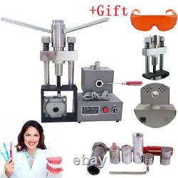 Dental Lab Flexible Denture Injection System Heater Machine+Goggle Glasses US