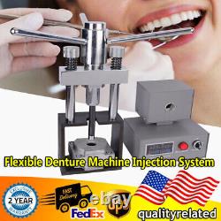 Dental Lab Flexible Denture Machine Injection System 400w 110v Durable