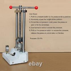 Dental Lab Hydraulic Molding Press Machine Denture Flask Pre-pressing Process
