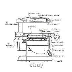 Dental Lab Marathon Electric Micromotor+35K rpm Handpiece/Vacuum Forming Machine