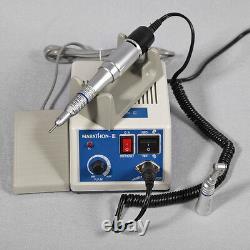 Dental Lab Micro Motor Marathon Polisher Machine+35000 RPM Handpiece+10 Burs USA