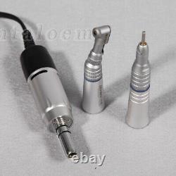 Dental Lab Micromotor Marathon Polisher Machine+35K RPM Handpiece+10x Drill Burs