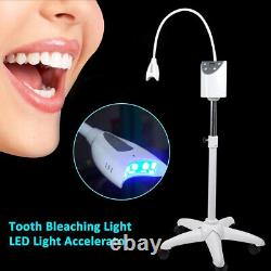 Dental Lab Mobile LED Teeth Whitening Light Cold Lamp Tooth Bleaching Machine