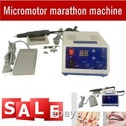 Dental Lab N4 45000RPM Micromotor Handpiece Polishing Machine Pedal for Marathon