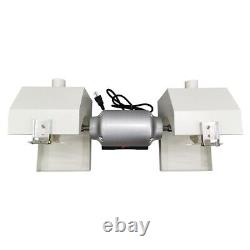 Dental Lab Polishing Lathe Polishing Burnishing Lathe Machine 2 Tops 3000Rpm