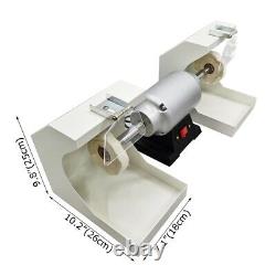 Dental Lab Polishing Lathe Polishing Burnishing Lathe Machine 2 Tops 3000Rpm