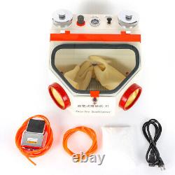 Dental Lab Sandblaster Sandblasting Power Polisher Blasting Polishing Machine