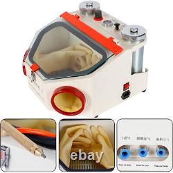 Dental Lab Sandblaster Sandblasting Power Polisher Blasting Polishing Machine