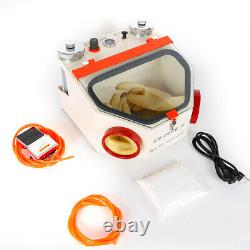 Dental Lab Sandblaster Sandblasting Power Polisher Blasting Polishing Machine