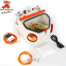 Dental Lab Two Pen Fine Sandblaster Sand Blaster Blasting Machine Polishing New