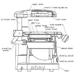 Dental Lab Vacuum Forming Machine Molding Former Thermoforming Press US STOCK