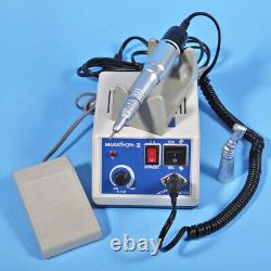 Dental Lab marathon N3 micromotor polisher Machine + contra angle & straight Kit