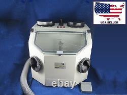 Dental Laboratory Sandblasting Machine Box 026-2 Lab Sandblaster 110V DentQ