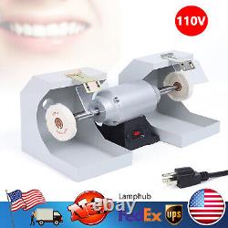 Dental Polishing Lathe Machine Polish Grinder Lab Equipment Polisher 3000Rpm