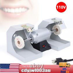 Dental Polishing Polish Lathe Machine Grinder Lab Equipment Polisher 3000Rpm