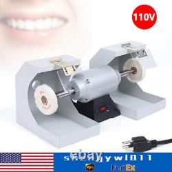 Dental Polishing Polish Lathe Machine Grinder Lab Equipment Polisher 3000Rpm