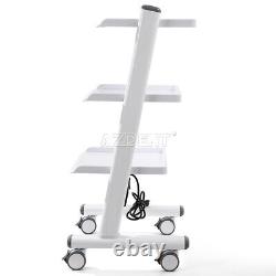 Dental Three-Layers Trolley Cart Mobile Ultrasound Cart Lab Equipment Machine