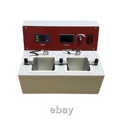 Dental lab Electrolytic Polisher Machine Electro Polisher with two basin