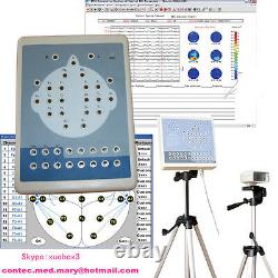 Digital Portable EEG Machine, Mapping System 16-channel EEG, KT88+2 tripods, NEW