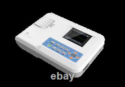 ECG Machine 100G Single Channel 12 lead EKG Electrocardiograph, Printer, CE/FDA