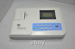 ECG Machine 100G Single Channel 12 lead EKG Electrocardiograph, Printer, CE/FDA