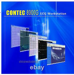 ECG Workstation examination System 12-lead Resting PC Software base EKG Machine