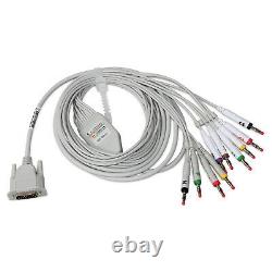 ECG90A Handheld 12-lead Electrocardiograph ECG/EKG Machine PC software USA NEW