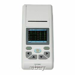 ECG90A Touch Single Channel ECG Machine 12 lead EKG with PC Software, USA Fedex
