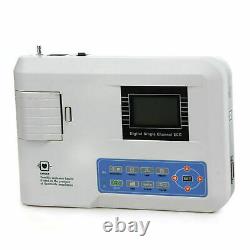Electrocardiograph Digital single channel 12-lead ECG/EKG Machine Printer US FDA