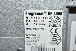 Ivoclar Vivadent Programat EP 3000 Dental Furnace Lab Oven Machine 120V