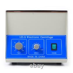 LD-5 Lab Dental Benchtop Centrifuge 850ml Electric Practice Centrifugal Machine