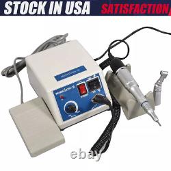 Marathon Dental Lab Micromotor Drill Polisher Machine N3+35K RPM Handpiece+10Bur