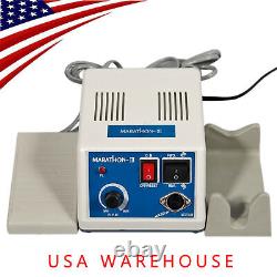 Marathon Dental Lab Micromotor Drill Polisher Machine N3+35K RPM Handpiece+10Bur